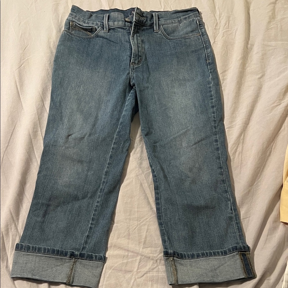 NYDJ Women's Blue Capri Jeans